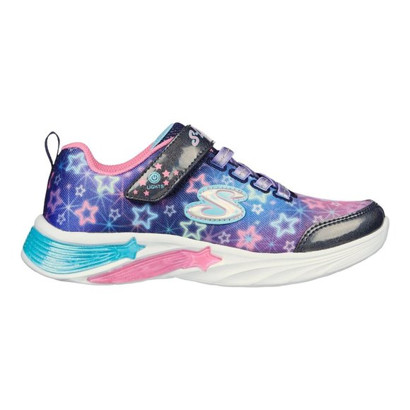 BRAND NEW Skechers Girls' Grade/Pre-School Star Sparks AC Shoes. Lights up. - Picture 1 of 6